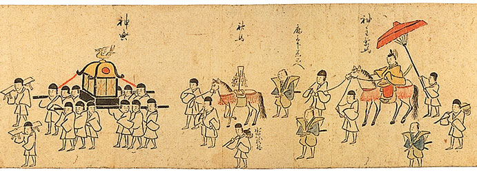 文政9年(1826)川越氷川祭礼絵巻