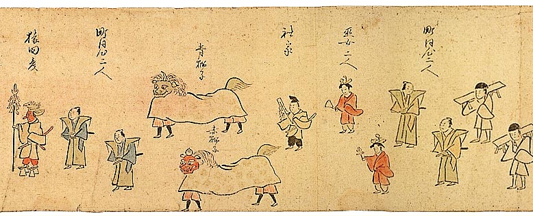 文政9年(1826)川越氷川祭礼絵巻