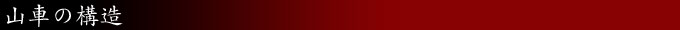 山車の構造